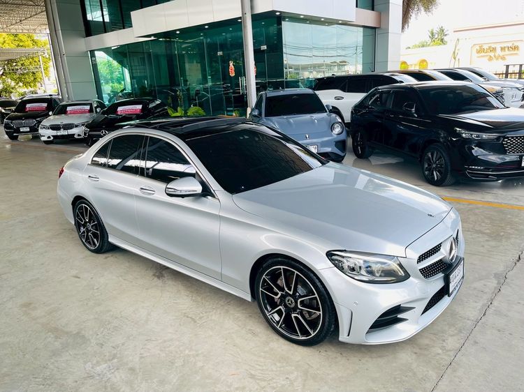 Mercedes-Benz C-Class 2020 C220 Sedan ดีเซล เกียร์อัตโนมัติ บรอนซ์เงิน รูปที่ 3