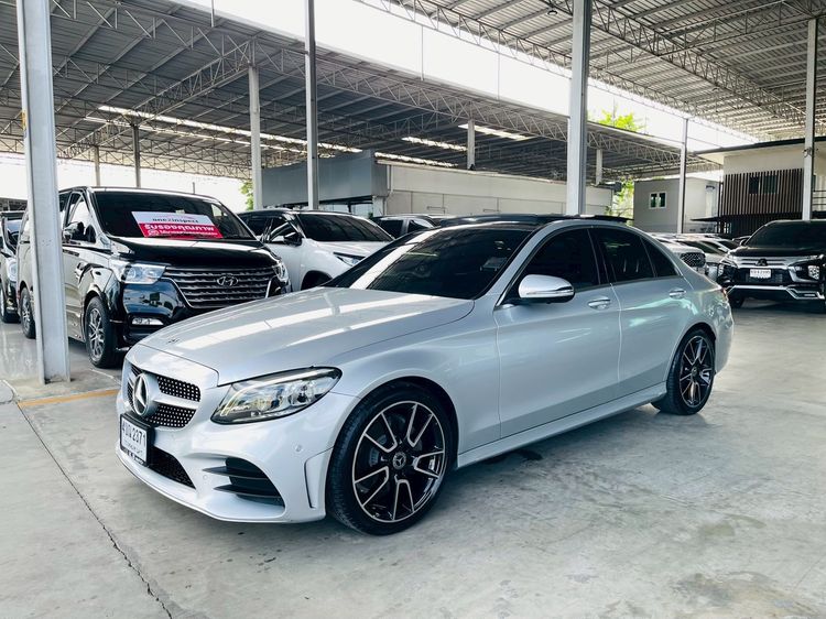 รถ Mercedes-Benz C-Class C220 สี บรอนซ์เงิน