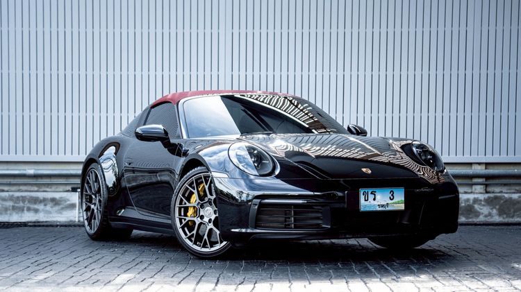 Porsche 911 Targa 4S 2022 3.0 PDK 4WD Sedan เบนซิน ไม่ติดแก๊ส เกียร์อัตโนมัติ ดำ