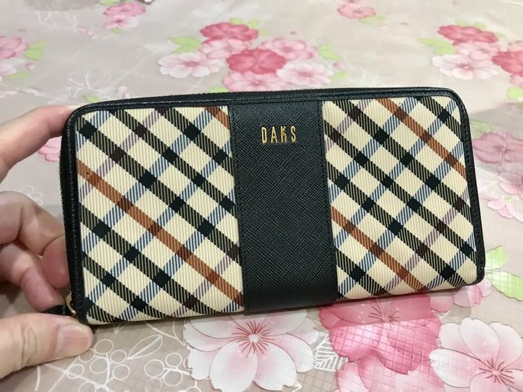 ไม่ระบุ หลากสี หนังเทียม อื่นๆ DAKS ของแท้ กระเป๋าเงิน สภาพดีมาก