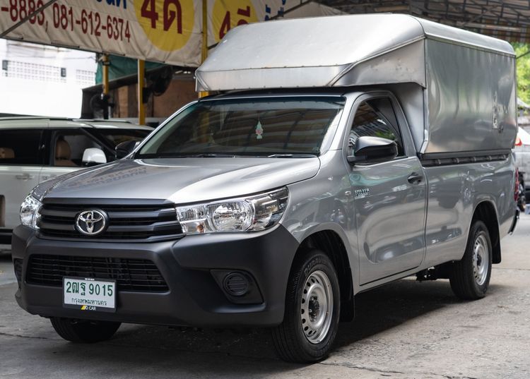 Toyota Hilux Revo 2018 2.4 J Pickup ดีเซล ไม่ติดแก๊ส เกียร์ธรรมดา เทา รูปที่ 2