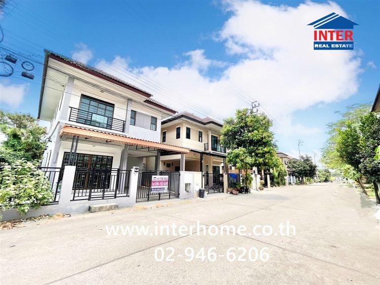 บ้านเดี่ยว 2 ชั้น 36 ตร.ว. หมู่บ้านเต็มสิริพลัส หนองจอก ใกล้ห้างสรรพสินค้าแฟชั่นไอแลนด์ ระหว่างซอยมิตรไมตรี ถนนเลียบวารี ถนนมิตรไมตรี รูปที่ 2