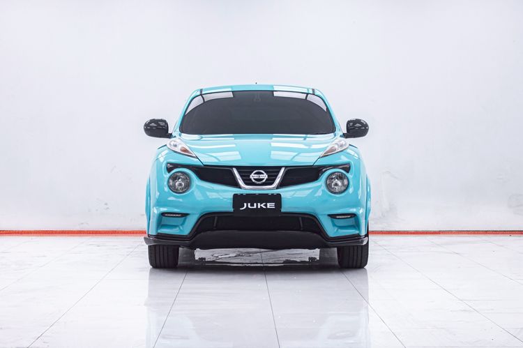 Nissan Juke 2014 1.6 V Utility-car เบนซิน ไม่ติดแก๊ส เกียร์อัตโนมัติ ฟ้า รูปที่ 4