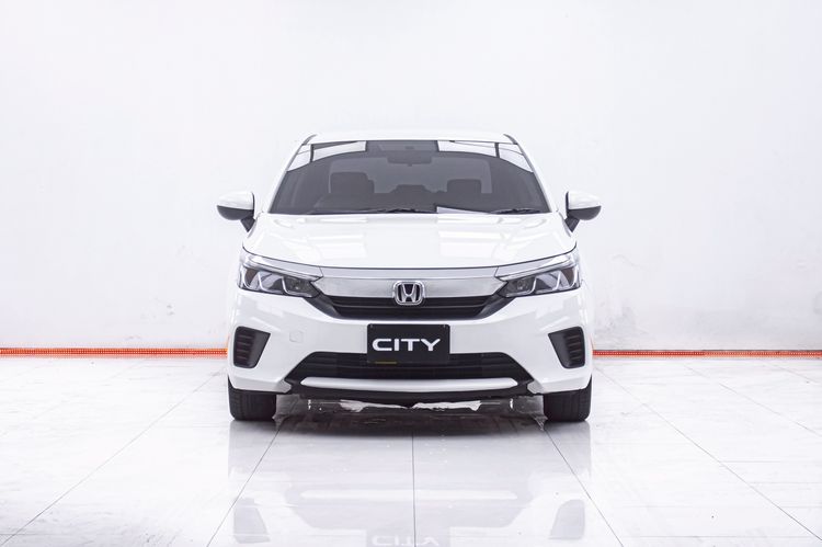 Honda City 2021 1.0 S Sedan เบนซิน ไม่ติดแก๊ส เกียร์อัตโนมัติ ขาว รูปที่ 4