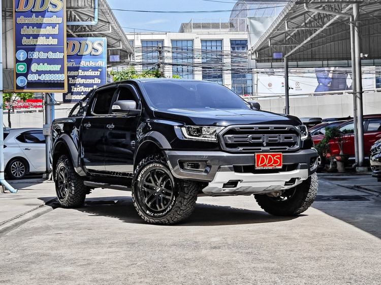 Ford Ranger 2021 2.0 Raptor 4WD Pickup ดีเซล เกียร์อัตโนมัติ ดำ รูปที่ 4