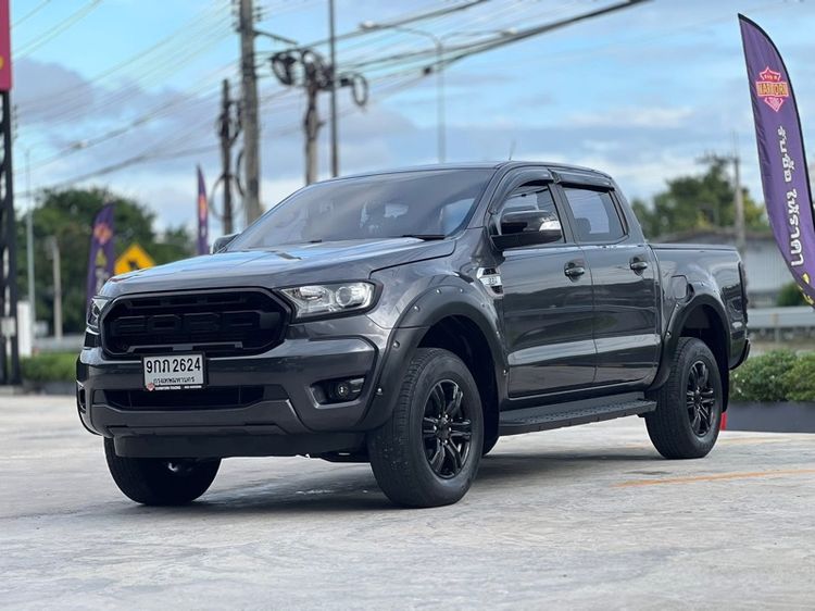 Ford Ranger 2022 2.2 Hi-Rider XLT Pickup ดีเซล ไม่ติดแก๊ส เกียร์อัตโนมัติ เทา รูปที่ 3
