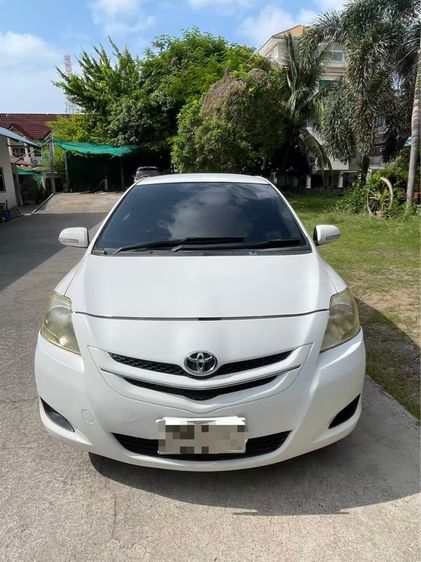 Toyota Vios 2009 1.5 E Sedan เบนซิน LPG เกียร์อัตโนมัติ ขาว รูปที่ 2