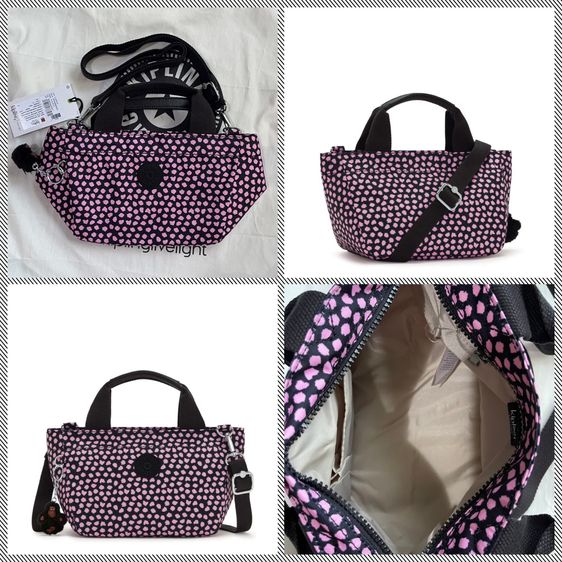 ไนล่อน หญิง ชมพู พร้อมส่ง ของแท้ค่ะ💯🐒 กระเป๋า Kipling sugar s ll Mini Crossbody Handbag