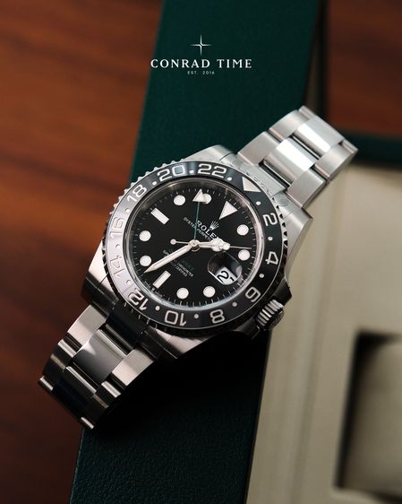 Rolex GMT-Master II 126710GRNR Bruce Wayne' Black Dial Oyster Steel 2026 40mm. Fullset 