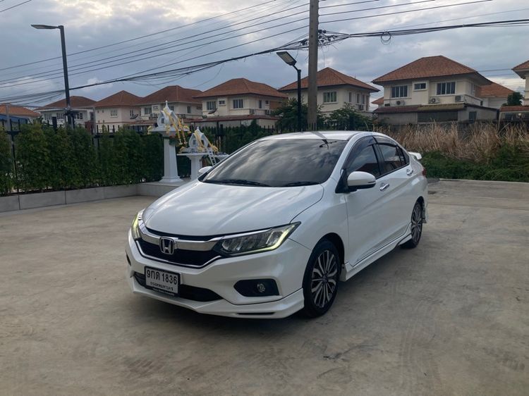 รถ Honda City 1.5 Sv i-VTEC สี ขาว