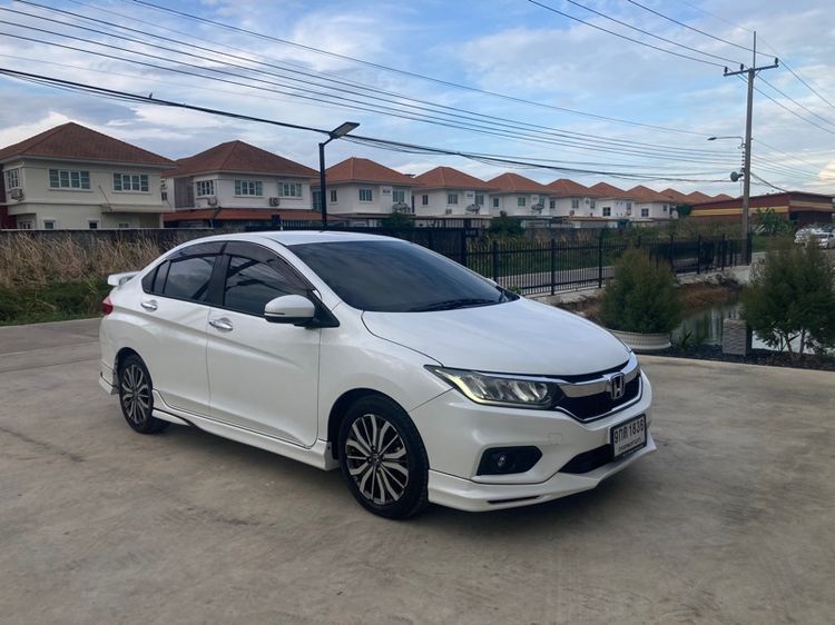 Honda City 2019 1.5 Sv i-VTEC เบนซิน เกียร์อัตโนมัติ ขาว รูปที่ 3