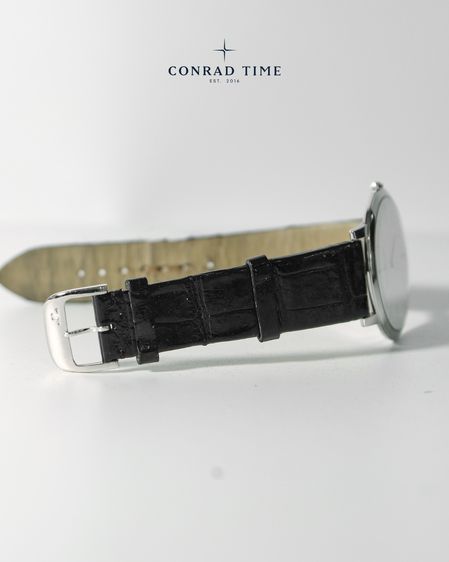 JLC. Master Ultra Thin Jubilee Q1296520 White Dial Black Alligator Leather 2014 39mm. Fullset  รูปที่ 11