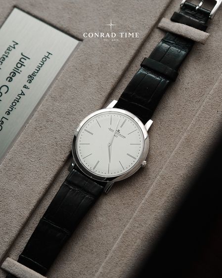 JLC. Master Ultra Thin Jubilee Q1296520 White Dial Black Alligator Leather 2014 39mm. Fullset  รูปที่ 3