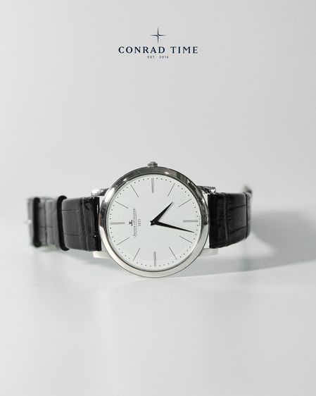 JLC. Master Ultra Thin Jubilee Q1296520 White Dial Black Alligator Leather 2014 39mm. Fullset  รูปที่ 10