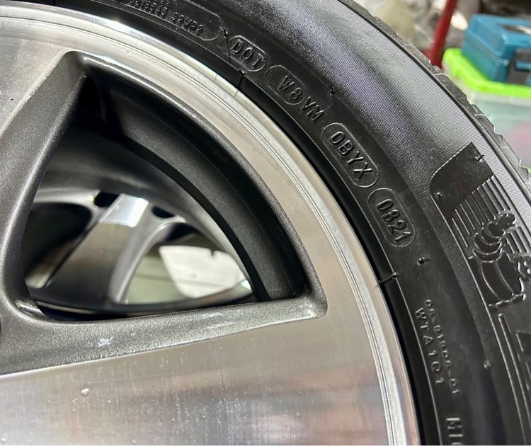 ล้อแม็กHONDA 16 5รู114 พร้อมยาง มิชลีน 215 55 16 รูปที่ 7
