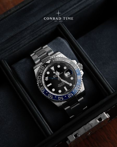 Rolex GMT-Master II 116710BLNR 'Batman Black Dial Oyster Steel 2013 40mm. Fullset 