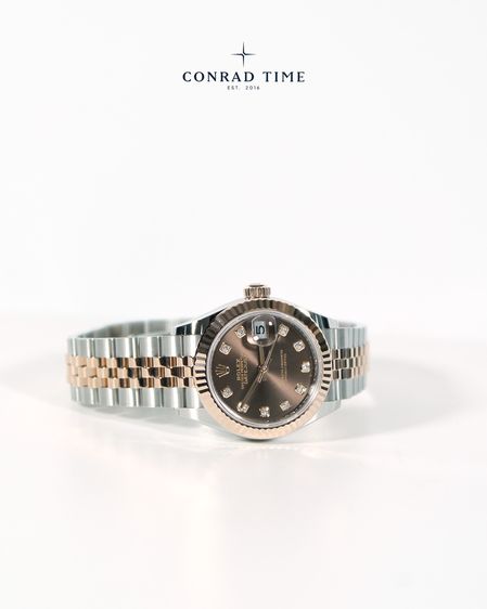 New Rolex Datejust 279171 Chocolate Diamond Dial Two-Tone Jubilee 2026 28mm. Fullset  รูปที่ 7