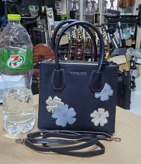 หญิง น้ำเงิน หนัง PU กระเป๋า Michael Kors