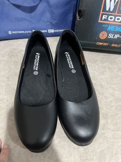  Skechers คัชชูเซฟตี้ กันลื่น ไซส์ 37 แท้  มือสอง รูปที่ 5