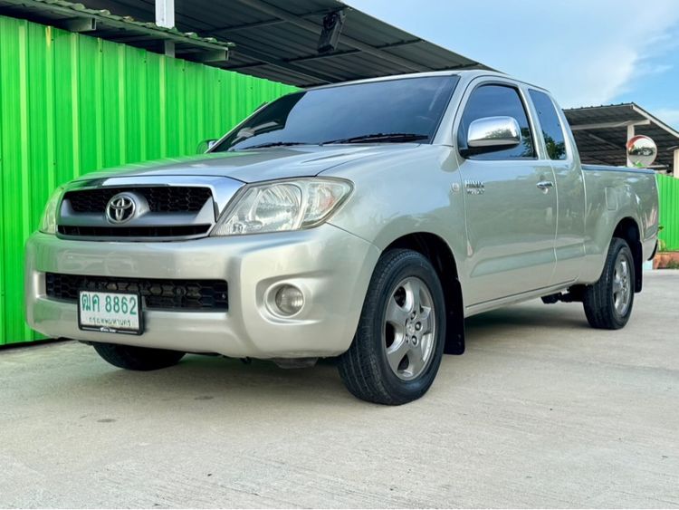 Toyota Hilux Vigo 2011 2.7 G Pickup เบนซิน LPG เกียร์อัตโนมัติ บรอนซ์เงิน