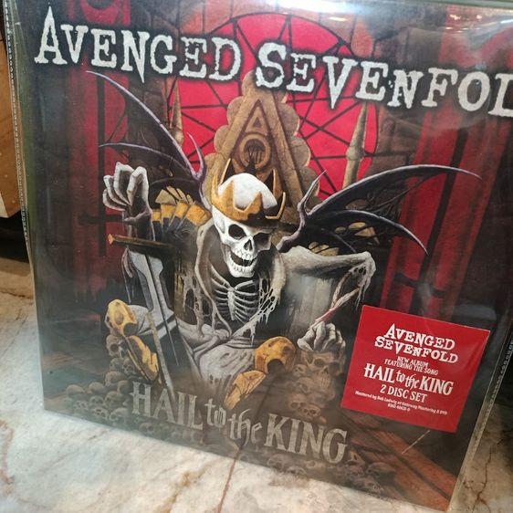 แผ่นเสียง  A7F อัลบั้ม Hall To The King  แผ่นคู่ซีล