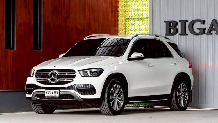 รถ Mercedes-Benz GLE-Class GLE350 สี ขาว