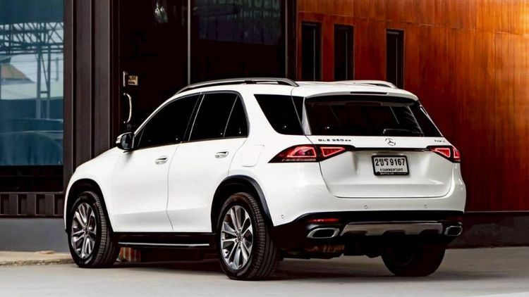Mercedes-Benz GLE-Class 2022 GLE350 Utility-car Hybrid (Diesel) ไม่ติดแก๊ส เกียร์อัตโนมัติ ขาว รูปที่ 4