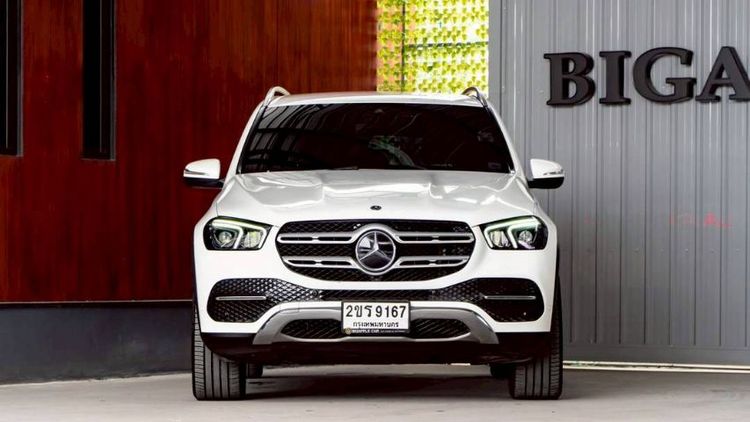 Mercedes-Benz GLE-Class 2022 GLE350 Utility-car Hybrid (Diesel) ไม่ติดแก๊ส เกียร์อัตโนมัติ ขาว รูปที่ 3