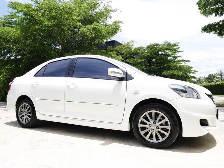 Toyota Vios 2012 1.5 E Sedan เบนซิน ไม่ติดแก๊ส เกียร์อัตโนมัติ ขาว รูปที่ 2