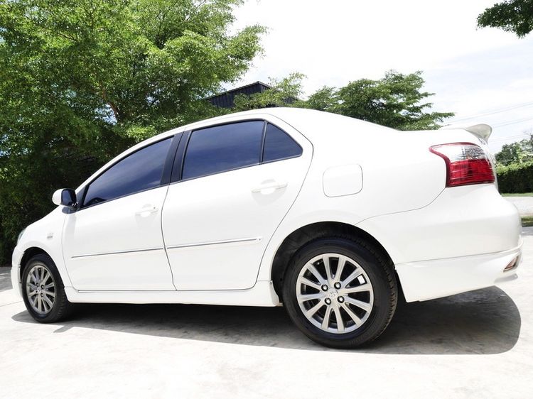 Toyota Vios 2012 1.5 E Sedan เบนซิน ไม่ติดแก๊ส เกียร์อัตโนมัติ ขาว รูปที่ 3