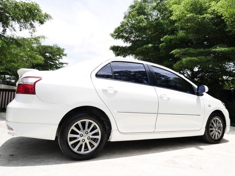 Toyota Vios 2012 1.5 E Sedan เบนซิน ไม่ติดแก๊ส เกียร์อัตโนมัติ ขาว รูปที่ 4