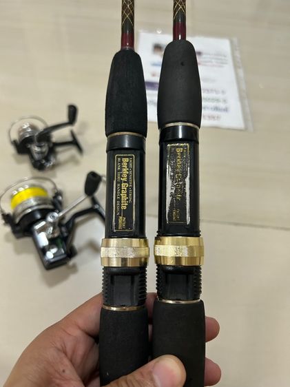 คันเบ็ดและรอก daiwa dx-4 และ sportline ST-600x และคัน รูปที่ 13