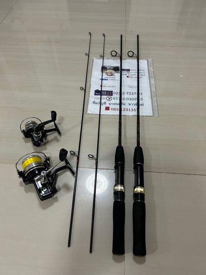 คันเบ็ดและรอก daiwa dx-4 และ sportline ST-600x และคัน รูปที่ 18