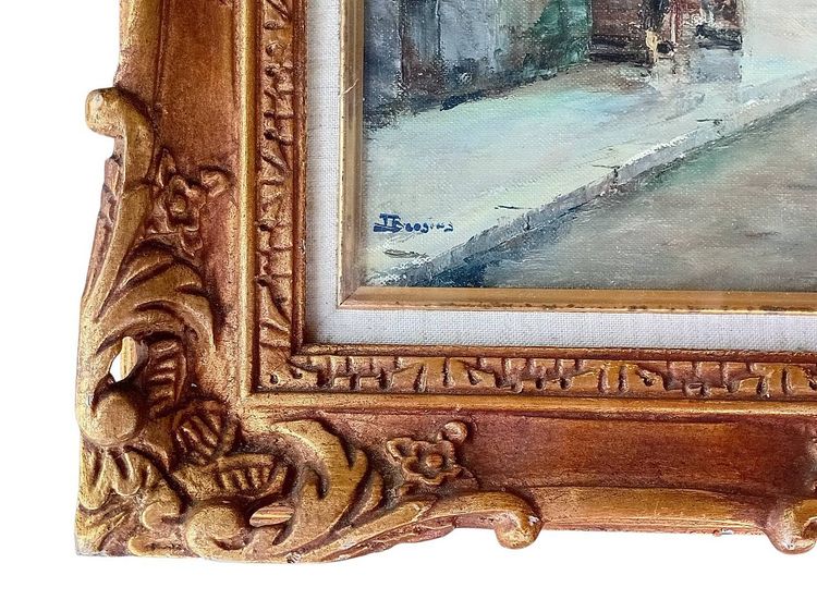 ภาพวาดสีน้ำมัน ยุค Mid-Century ผลงานของจิตรกรชาวฝรั่งเศส Julien Brosius (1917-2004)   รูปที่ 2