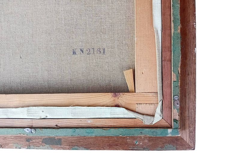 ภาพวาดสีน้ำมัน ยุค Mid-Century ผลงานของจิตรกรชาวฝรั่งเศส Julien Brosius (1917-2004)   รูปที่ 18
