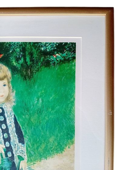 ภาพพิมพ์หินวิจิตรศิลป์จำกัดจำนวน Pierre-Auguste Renoir - A Girl with a Watering Can รูปที่ 8