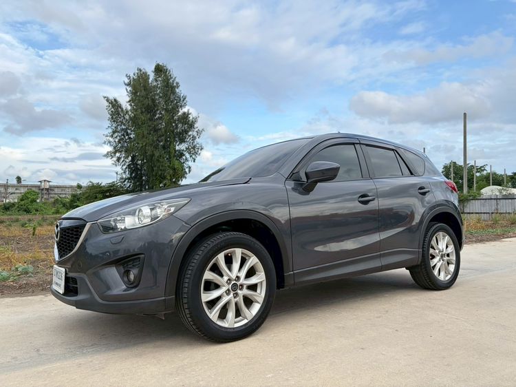 Mazda CX-5 2014 2.2 XDL 4WD Utility-car ดีเซล ไม่ติดแก๊ส เกียร์อัตโนมัติ เทา รูปที่ 3