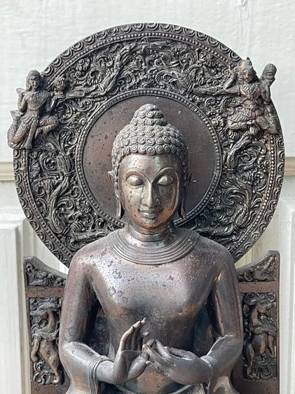 พระพุทธเจ้า ปางปฐมเทศนาโบราณเก่าสะสม  รูปที่ 5