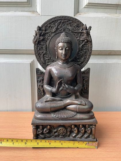 พระพุทธเจ้า ปางปฐมเทศนาโบราณเก่าสะสม  รูปที่ 11