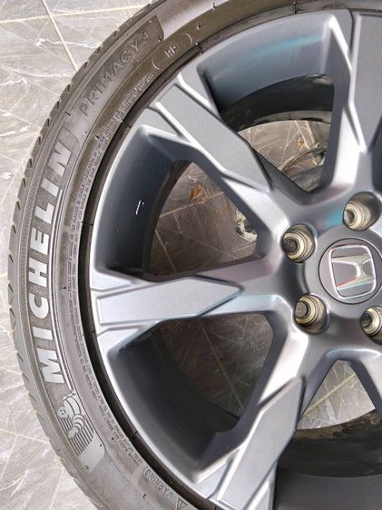 แม็กฮอนด้า ขอบ18 พร้อมยางมิชลิน 225 50 18 ปี23 1 คู่ ปี 25 1 คู่ ใส่ HRV accord  Odyssey รูปที่ 8
