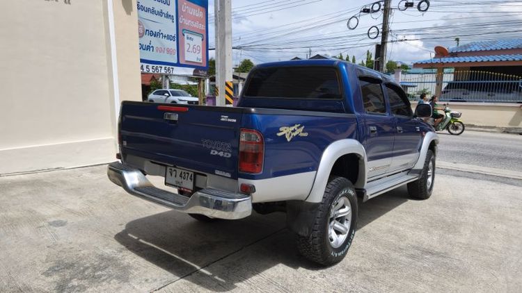 Toyota Hilux Tiger D4D 2002 รุ่นย่อยอื่นๆ Pickup ดีเซล เกียร์ธรรมดา น้ำเงิน รูปที่ 3