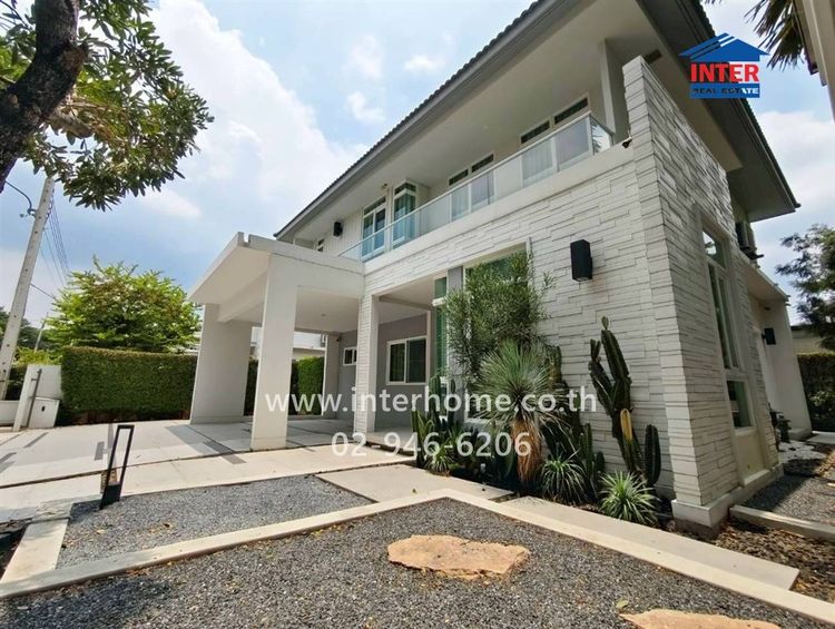บ้านเดี่ยว 2 ชั้น 85.2 ตร.ว. หมู่บ้านมัณฑนา เพชรเกษม-สาย4 ซอย6-1 ถนนเพชรเกษม ถนนพุทธสาคร กระทุ่มแบน สมุทรสาคร รูปที่ 3