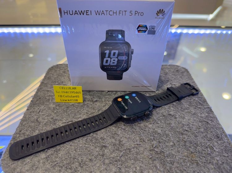 Huawei Watch FIT 5 PRO สภาพสวยมาก ประกันศูนย์ไทยเกือบปี ครบกล่อง รูปที่ 5