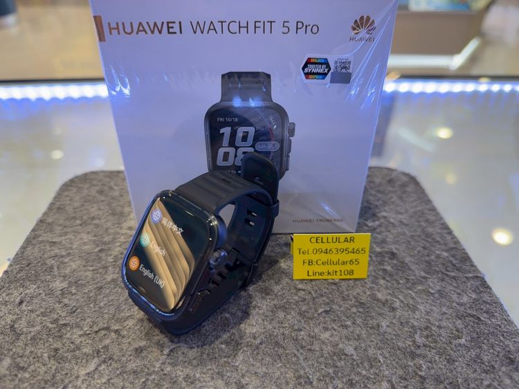 Huawei Watch FIT 5 PRO สภาพสวยมาก ประกันศูนย์ไทยเกือบปี ครบกล่อง รูปที่ 9