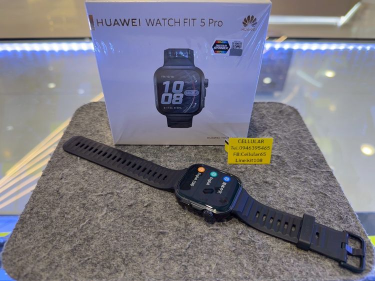 Huawei Watch FIT 5 PRO สภาพสวยมาก ประกันศูนย์ไทยเกือบปี ครบกล่อง รูปที่ 4