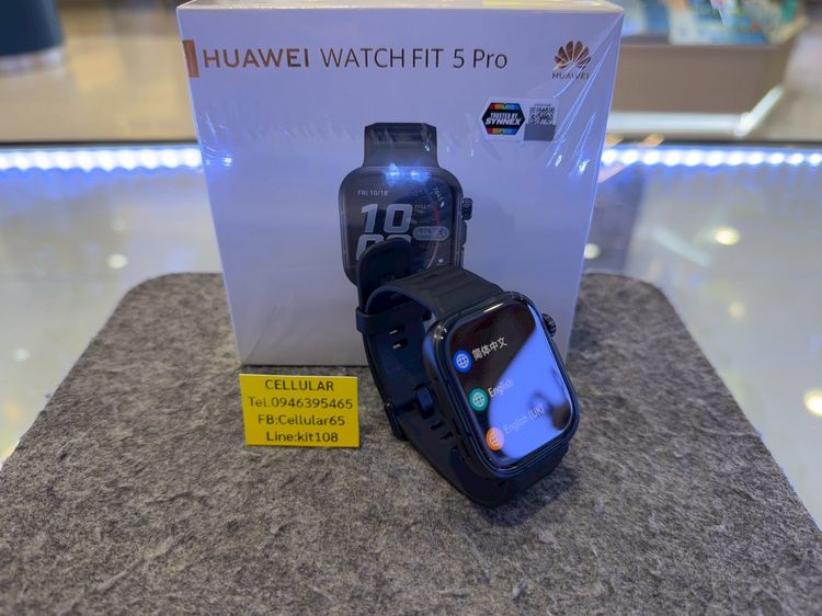Huawei Watch FIT 5 PRO สภาพสวยมาก ประกันศูนย์ไทยเกือบปี ครบกล่อง รูปที่ 7