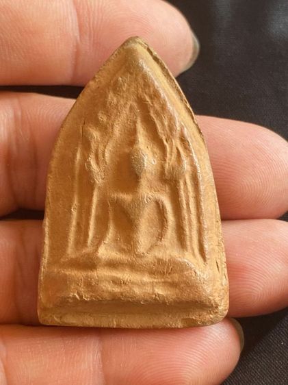 พระขุนแผน ซุ้มเรือนแก้ว เนื้อดิน วัดไผ่ล้อม