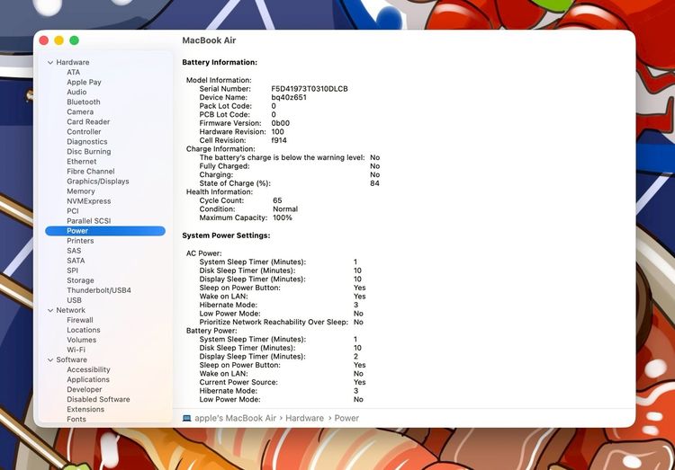 MacBook Air 13-inch M3 2024 Ram8GB SSD256GB Midnight  รูปที่ 13
