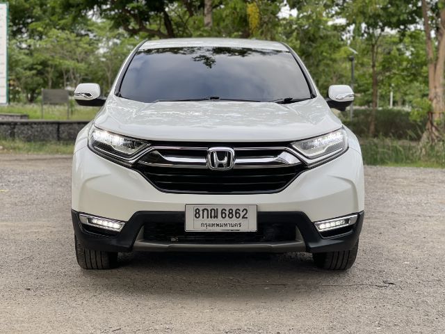 Honda CR-V 2019 1.6 EL 4WD Utility-car ดีเซล ไม่ติดแก๊ส เกียร์อัตโนมัติ ขาว รูปที่ 2