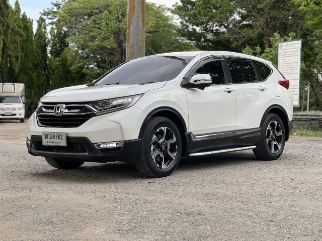 Honda CR-V 2019 1.6 EL 4WD Utility-car ดีเซล ไม่ติดแก๊ส เกียร์อัตโนมัติ ขาว รูปที่ 3